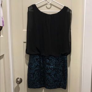 Aidan Mattox Sequin and Chiffon Dress size 10